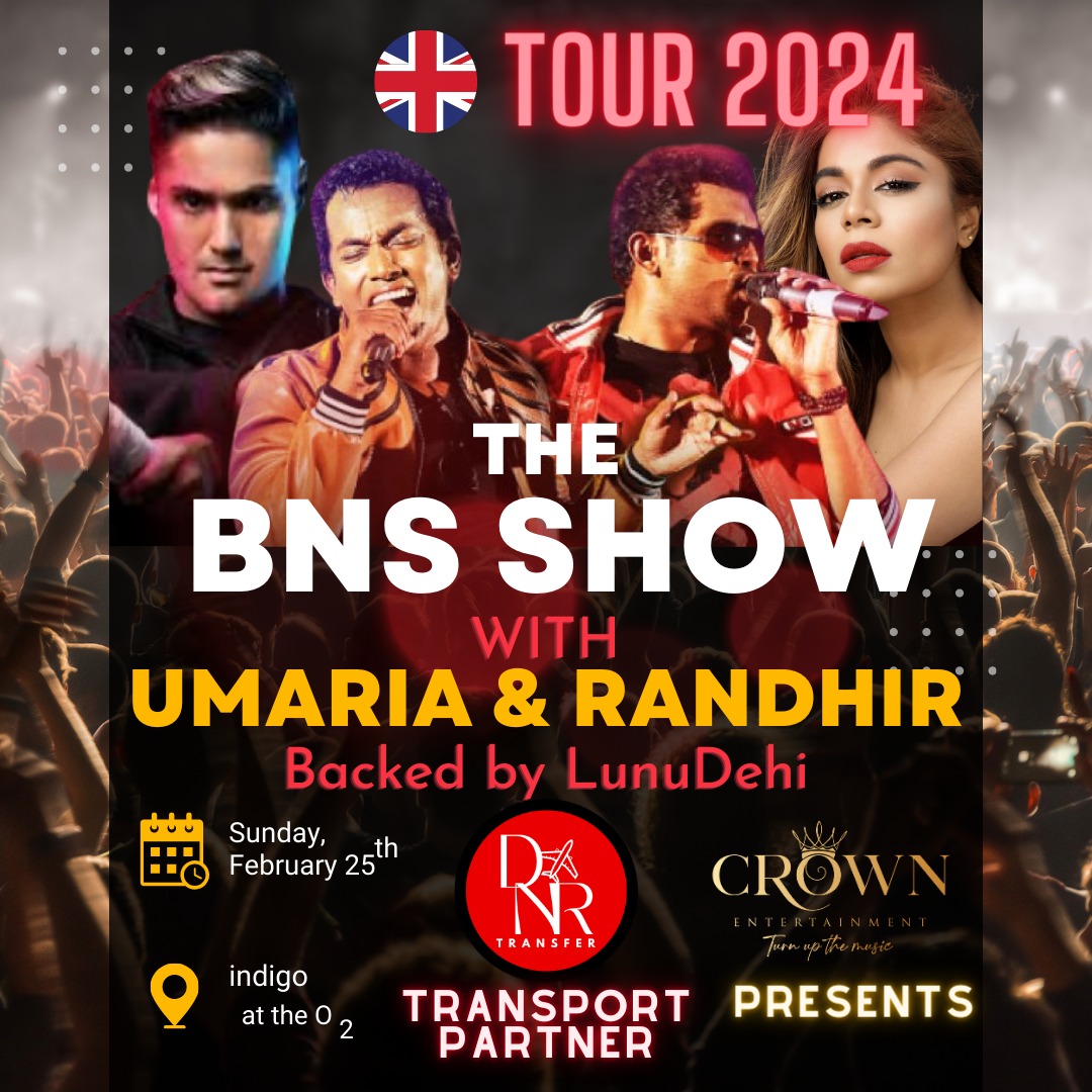 The 𝖡NS Show UK Tour 2024 Transport Partner DNR Transfer DNR Transfer