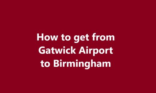 Gatwick Airport to Birmingham