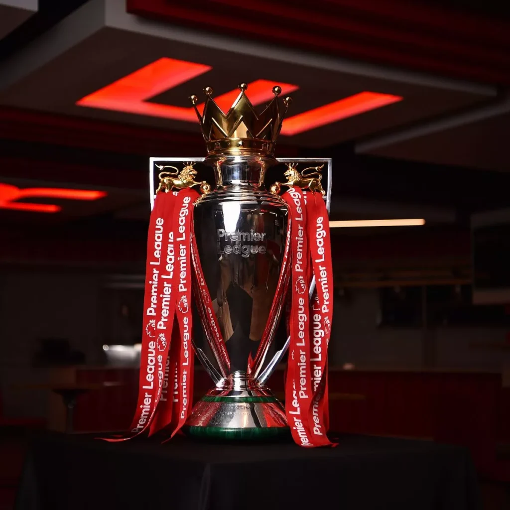Liverpool-Display-Their-Current-Trophies-at-Anfield